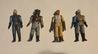 STAR WARS VINTAGE BOSSK/MADINE (REG+VARIANT) KLATU FIGURES/TRAYS +Misc Parts LOT