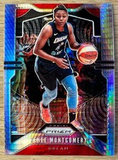 2020 Panini Prizm WNBA Hyper Prizm #71 - Renee Montgomery - Atlanta Dreams