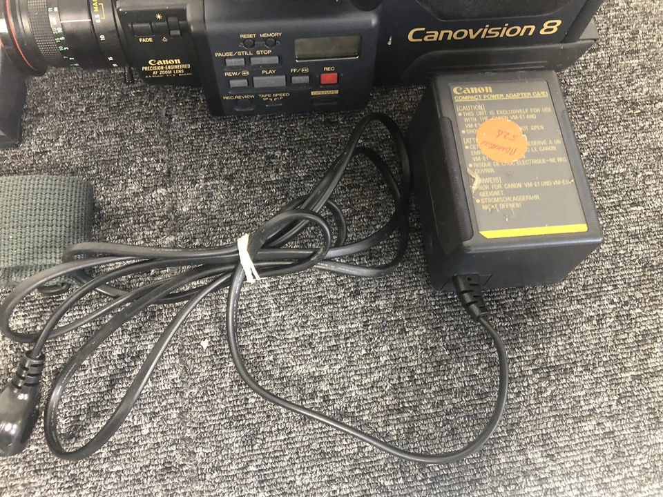 Vintage Canon Canovision 8 VM-E1 Camera Camcorder Video Recorder Tested - Image 3 of 4