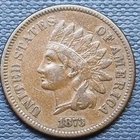 1873 Indian Head Cent 1c XF #97927