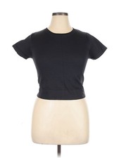 All in motion Women Black Short Sleeve T-Shirt XL