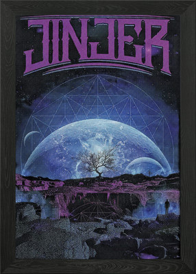 Jinjer Band Album Art Framed Wall Art Poster Canvas Print Picture