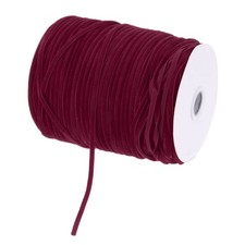 Velvet Ribbon Gift Wrapping 1/8 Inch x 200 Yard Claret Single Face Velvet