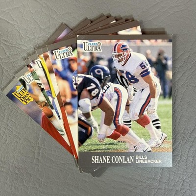 Vintage 1991 Fleer Ultra NFL Football Trading Cards Lot 8 Randall Cunningham