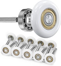 Nylon Garage Door Rollers 10 Pack 2" Quiet Garage Door Wheels Repl...