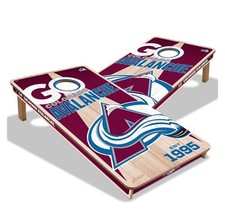 YouTheFan NHL Colorado Avalanche 2' x 4' Cornhole Board - No Bags - Brand New