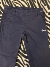 Gucci Girls Sz 6 Navy Blue Pants