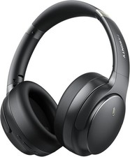 Hybrid Active Noise Cancelling Headphones, Wireless Bluetooth 5.4 Over Ear .