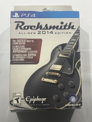 Rocksmith 2014 Edition Sony PlayStation 4 2014 Complete CIB With Real Tone Cable