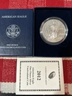 2012-W American Silver Eagle Uncirculated 1oz - Original US Mint Packaging