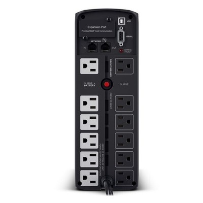 【米国120V仕様】CyberPower 1500VA/1000W 正弦波 CyberPower CP1500PFCLCD 6+6 Outlets Sinewave UPS System 1500VA