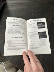 Sega CD Manual Only Prize Fighter 