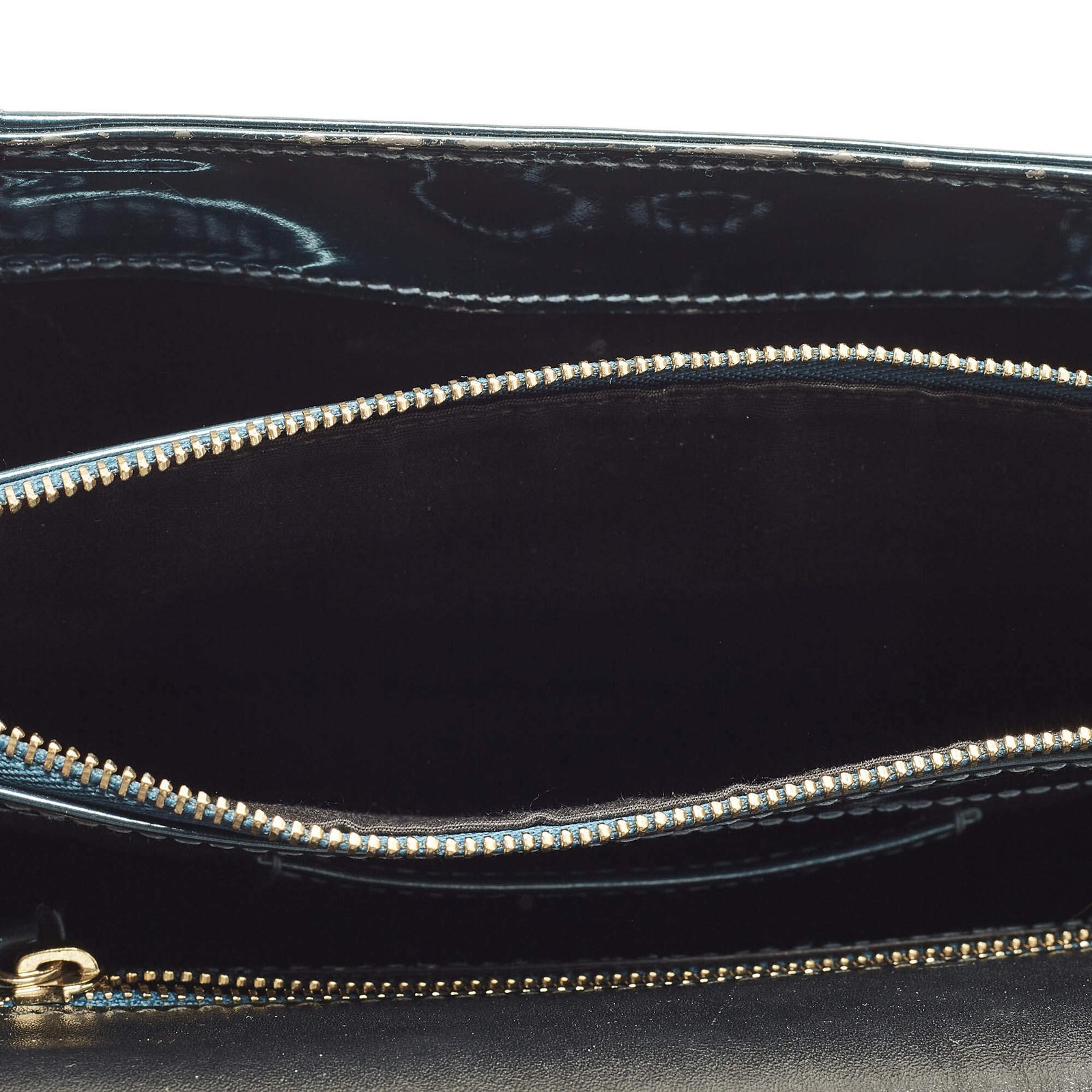 Bvlgari Serpenti Forever Flap Medium Green Patent Leather Shoulder Bag image 8
