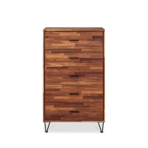 Acme Furniture Deoss Walnut Chest of Drawers - Picture 6 of 7