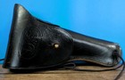 MRT Bucheimer Black Leather Gun Holster (Stamped: "Mar. 1963") — photo 1