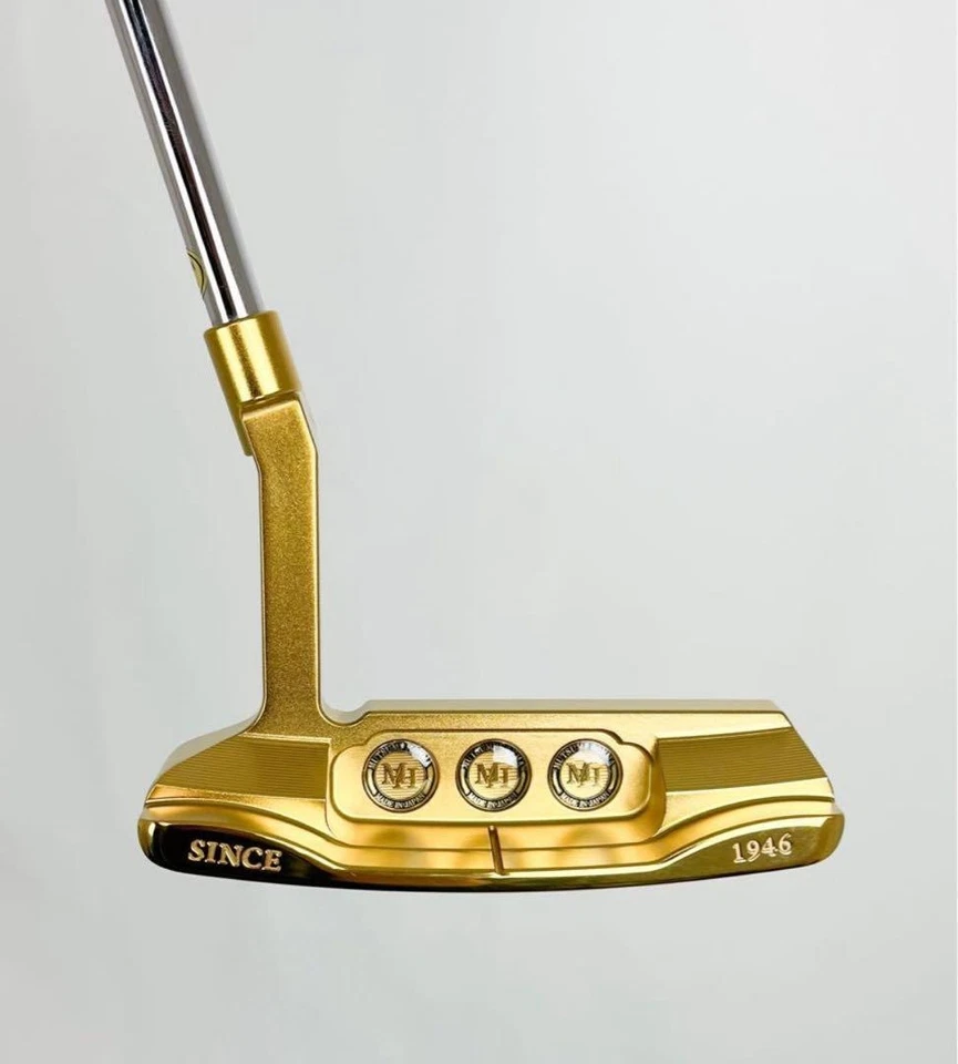 Mutsumi Honma Golf Putter RH Gold MH282P Limited Edition 34ich New HC - Image 3 of 4