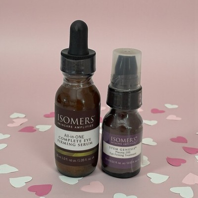 Isomers Skincare Amplified Stem Genesis & All-in-One Complete Eye Firming Serums