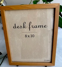 8x10” Desk Frame  - Bed Bath And Beyond - Blond Wood - Little Ball Feet - Unused