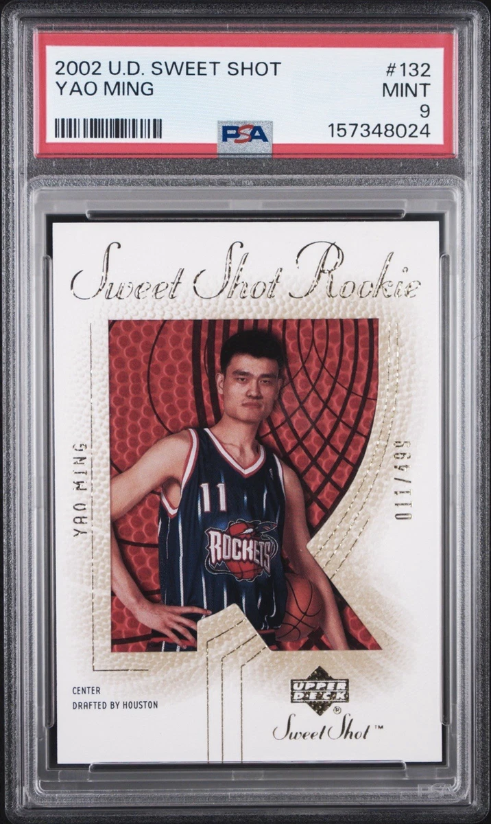 Yao Ming Basketball Serial Numbered Original Sports Trading Card