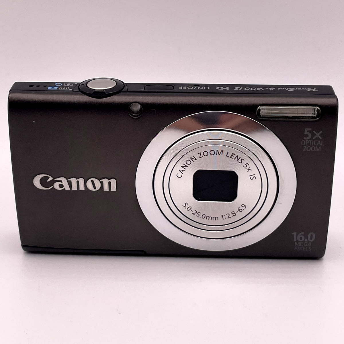 Canon PowerShot A2400 IS 16.1MP Digital Camera – Black – Tested