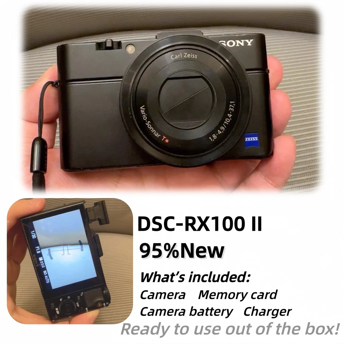 Sony DSC-RX100 Digital Cameras with Wi-Fi for Sale | Shop New