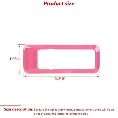 Pink Interior Handles Gear Panel Dash Decor Cover Trim Kit For 2021+ Ford Bronco - Bild 10 von 13