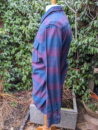 Vans Heavyweight Longsleeve Navajo 2013 Button Up Shirt Large - Picture 3 of 9