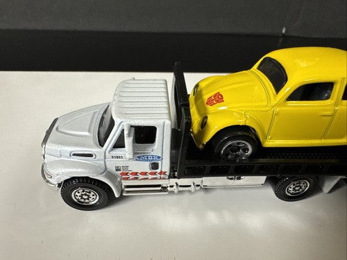 Hotwheels Bumblebee Bug On A Matchbox Flatbed Truck. Free Shipping  - Picture 6 of 10