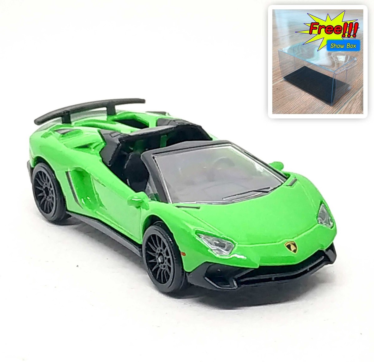Majorette Lamborghini Aventador SV Roadster Green 1:64 (3
