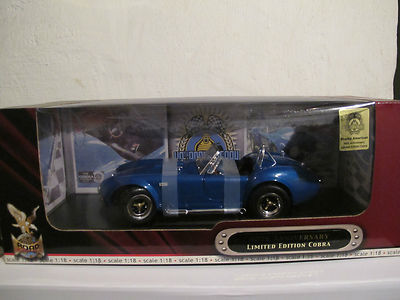 1:18 Shelby Cobra 40th Anniversary Limited Edition Road Signature, NEW, RAR