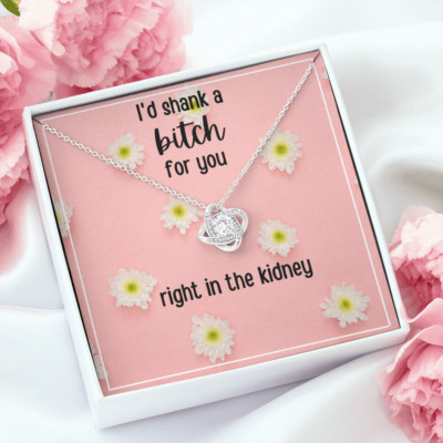 PERSONALIZE Necklace for Best Friend, Sister, Daughter - Funny Gift for Her
