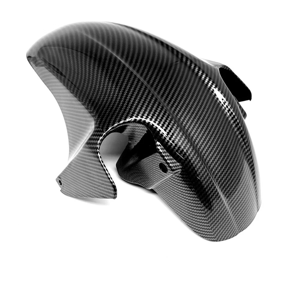 For Honda CBR600 F4 1999-2000 Front Tire Fender Hugger Mud Fairing Carbon Fiber - Image 2 of 4