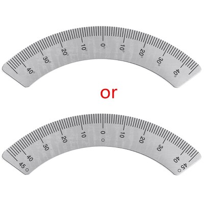 Measuring Gauging Tool Protractors Milling Machine Part Plate Scale