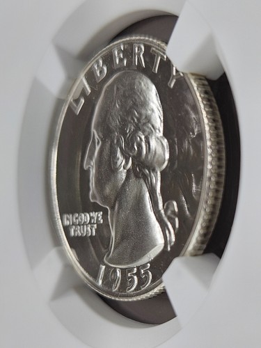 1955 Washington Quarter Proof NGC PF 69 - Bild 5 von 8