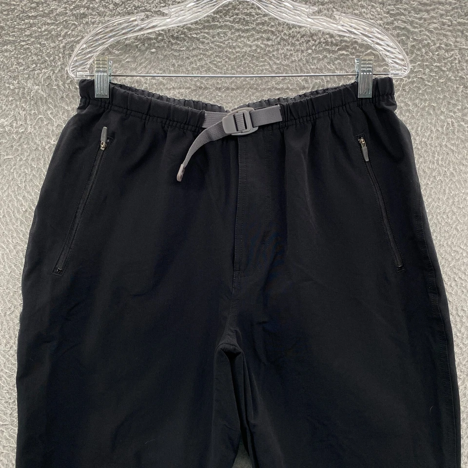 Nike ACG Pants Mens Medium M Black Straight Baggy Belted Hiking Track Pants - Image 2 of 4