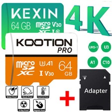 1/3PCS Micro SD Card 64GB SDXC Memory Card High Speed TF Card Store Storage Card