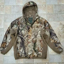 Mad Dog Youth Camo Hunting Jacket Lined Size X Large Youth or 10 Women 