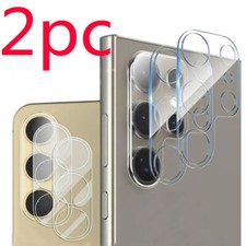 2pc Camera Lens Protector Glass Back Cover for Samsung S22 S23 S24 Ultra Plus FE