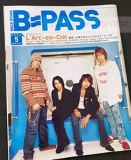 『BACK STAGE PASS　5/2004』　L'Arc-en-Ciel　w/poster　Japanese Music Magazine　JAPAN