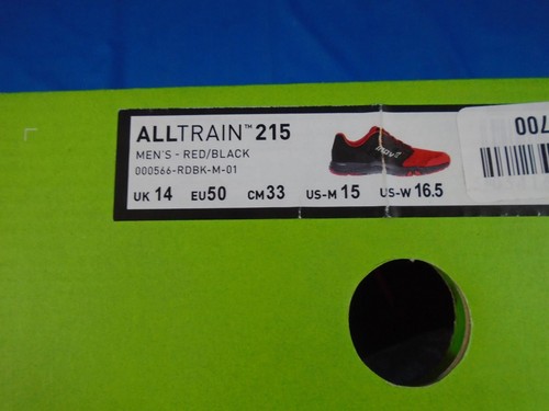 Men's Invo-8 Alltrain 215 Red/Black 000566-RDBK-M-01 Size 16.5W - Picture 4 of 4