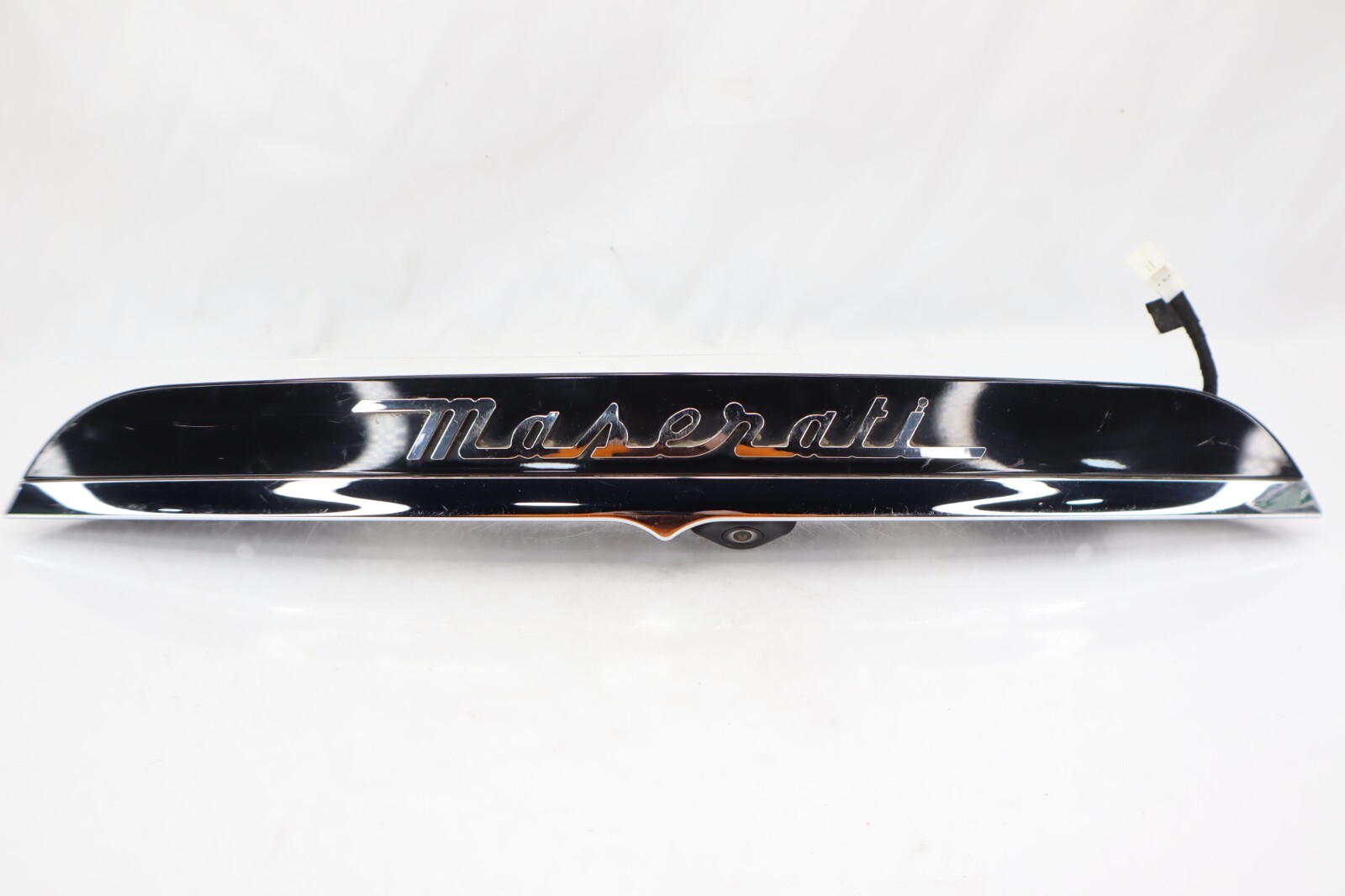 ✅ 2014 - 2019 Maserati Ghibli Rear Trunk Lid Trim Molding w/ Camera   OEM