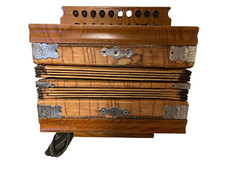 Vintage Cyclops Accordion Working Condition Needs Expert Tuning - Intact Bellows