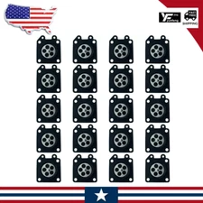 20pcs For Walbro Diaphragm Gasket Metering Rubber Carburetor Replace 95-526-9-8