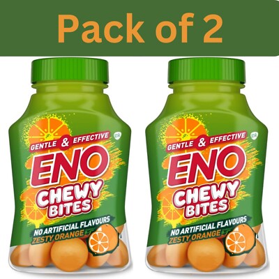 ENO CHEWY BITES Tasty Chewable Antacid for Gentle & Efective relief from acidity