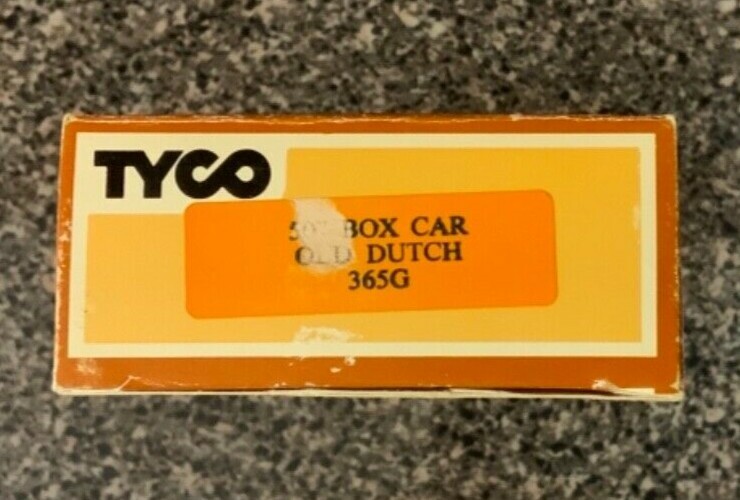 TYCO Vintage HO 70's Old Dutch Cleanser ODCX 3752 50 Ft Box Car