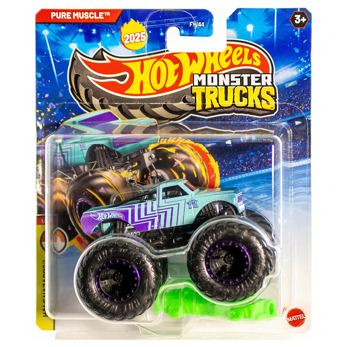 Mattel 1:64 Hot Wheels Monster Pure Muscle Truck Kids Children Play Toy  Ages 3+