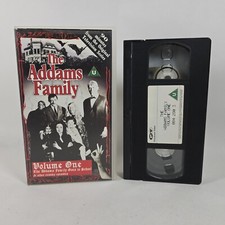 Addams Family Volume One VHS Video Cassette Tape PAL UK
