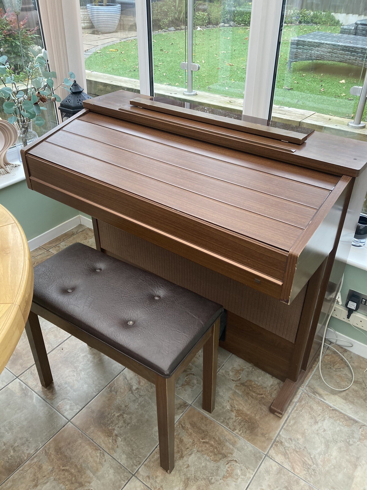 Yamaha Electone Electric Organ With Stool eBay