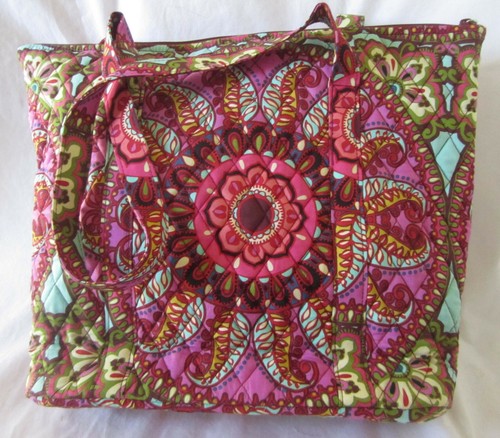 Bolso de Mano Vera Bradley VILLAGER TÚ eliges color/patrón NUEVO - Imagen 18 de 20
