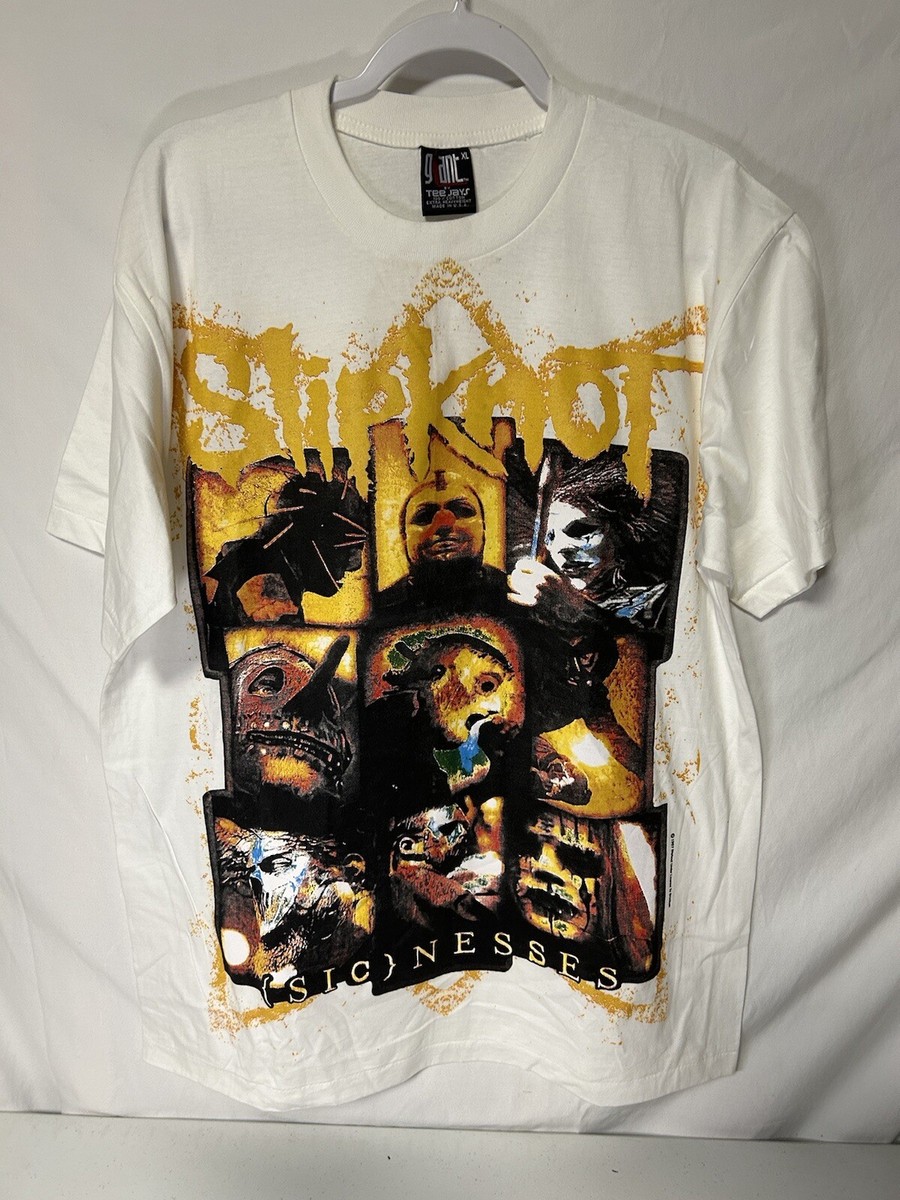 Vintage Slipknot 1997 Sic Nesses Album T Shirt Giant Size Xl Vintage Slipknot 1997 Sic Nesses Album T Shirt Giant Size Xl